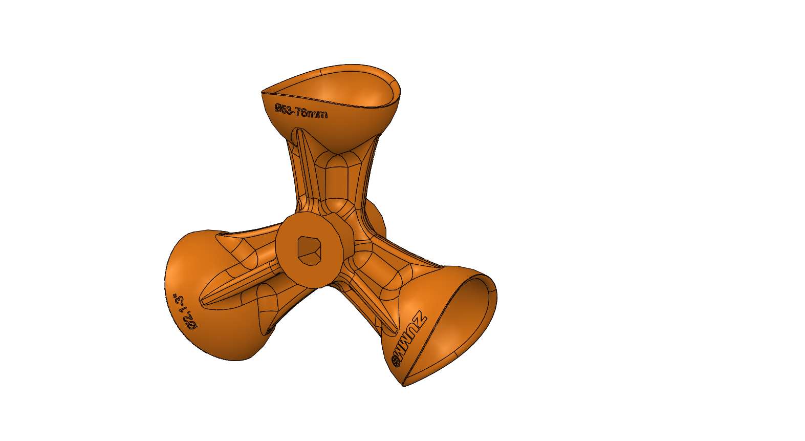Z40 Regular Cup - Orange