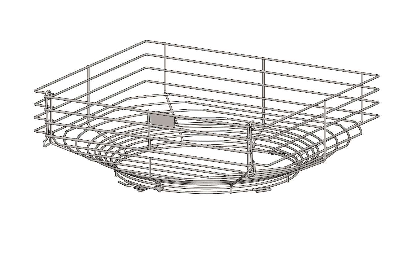 Z40N Complete External Basket with Door