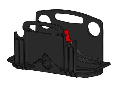 Z25 Viva BL Ribbed Blade - Black