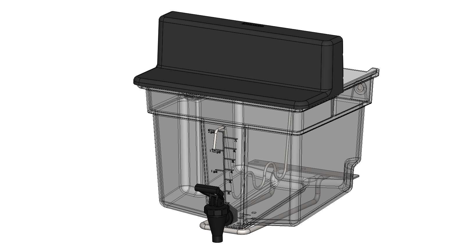 Z40N Smoked Complete 7.6L Tank