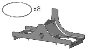 Z06C Complete Blade (includes 8 Bands)