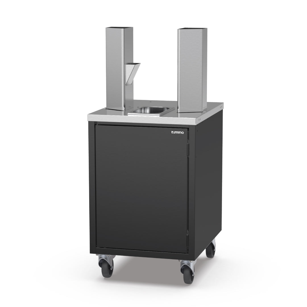 Z14 Graphite GP Slim Waste Cabinet