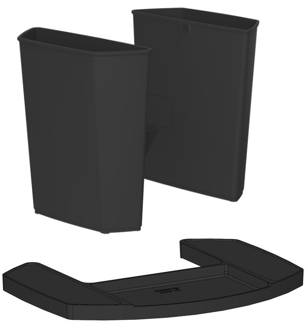 Z14N Nature Graphite Containers Kit (includes Base)