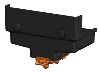 Z40N OR Complete Self Service Adapt Tray - Orange