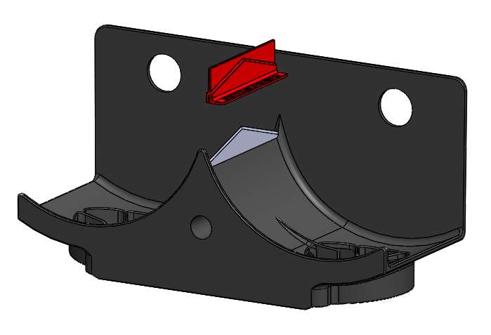 Z40N Graphite D80 Reinforced Small Fruit Blade