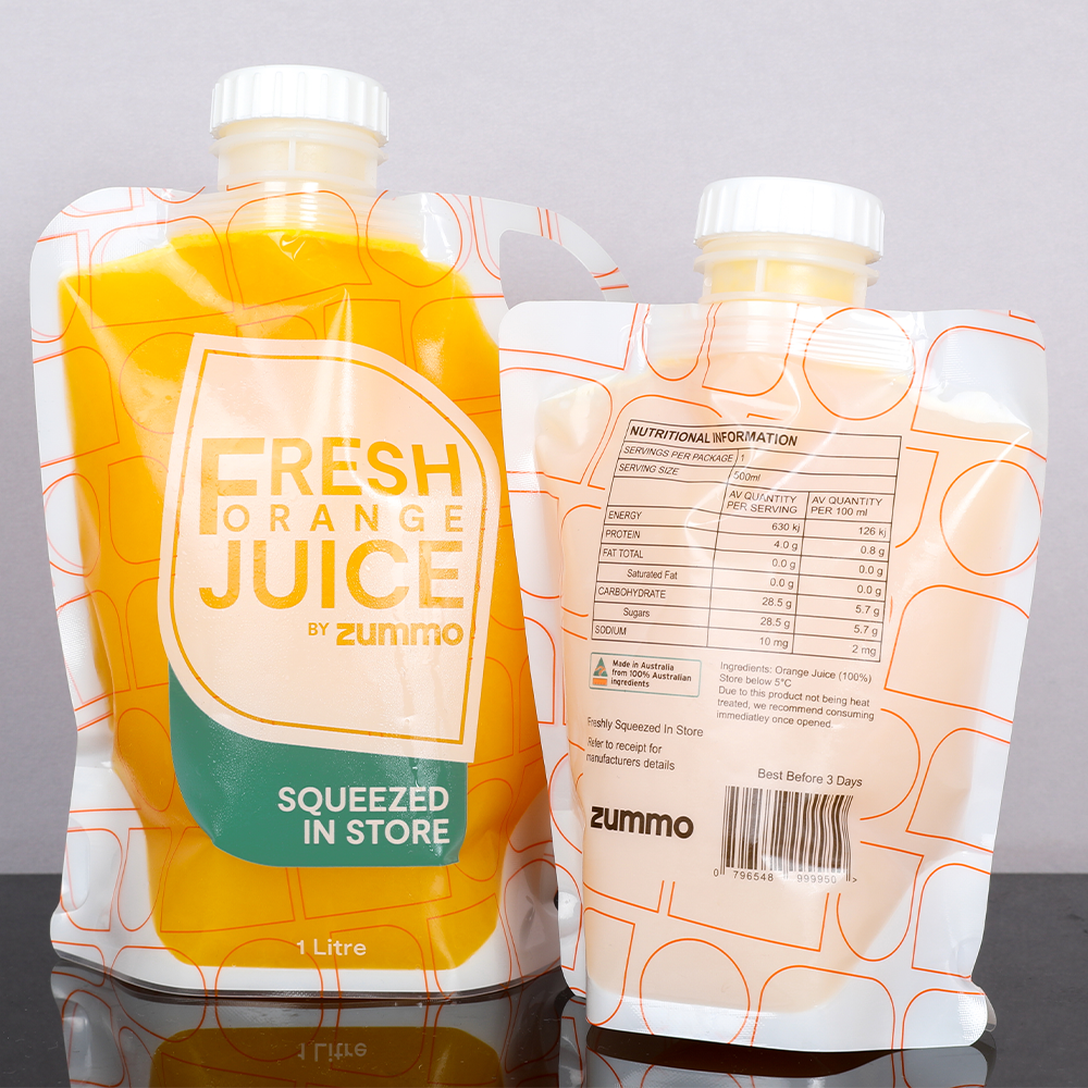 Zummo Pouch Packaging