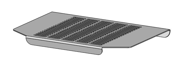 Z14N Self Service Drip Grill - Brushed Finish