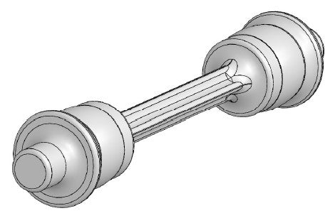 Z40N, Z14N, Z06N Filter Driven Shaft Right