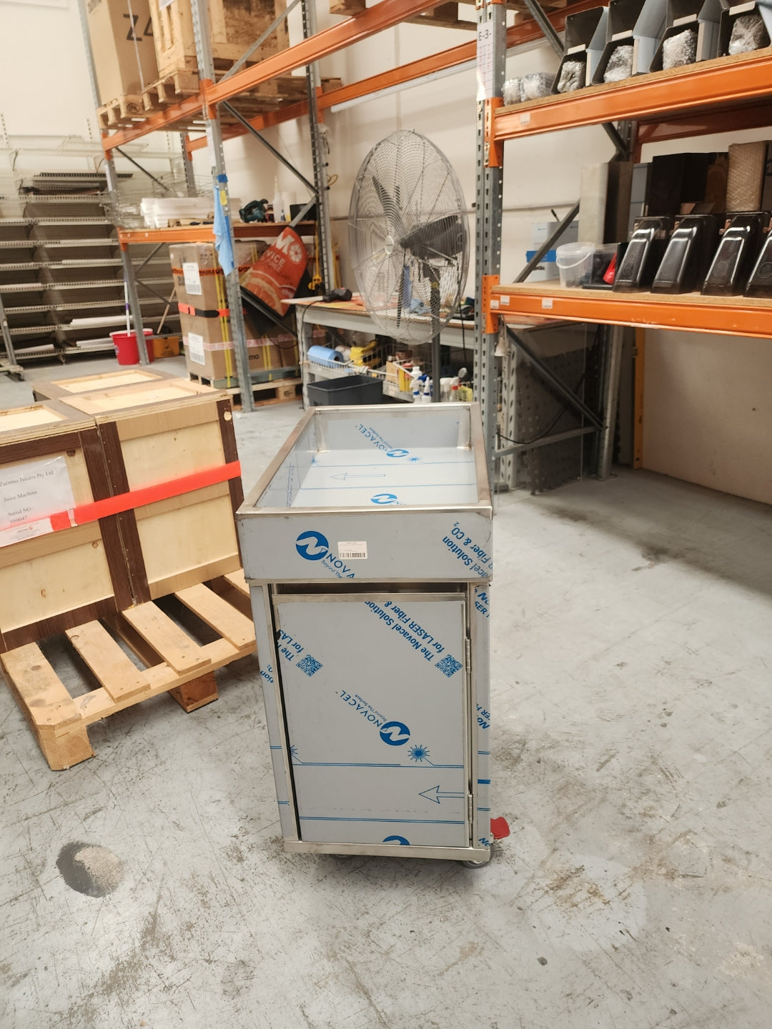 Mobile Ice Display Cabinet - 600mm x 400mm