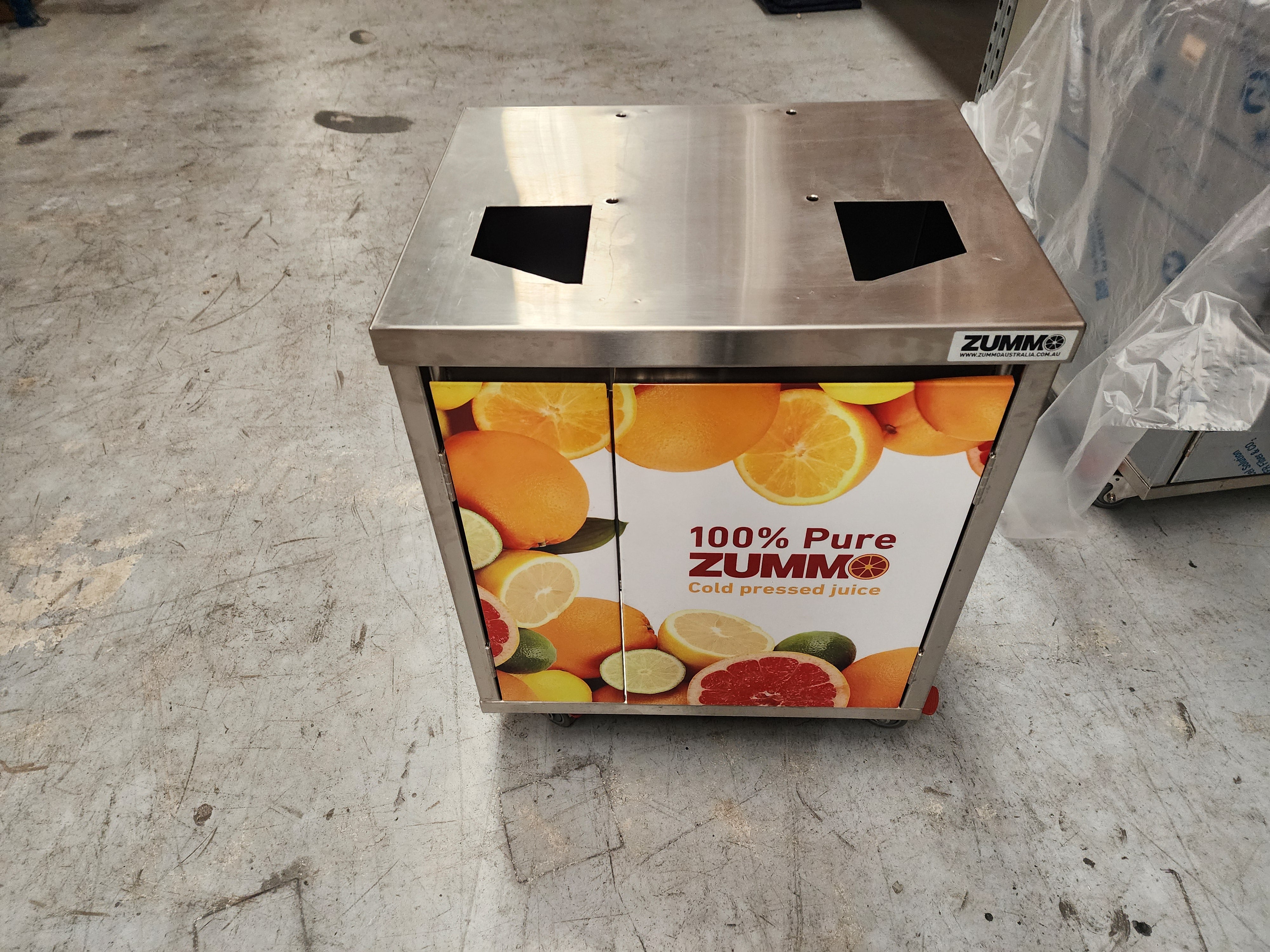 Z14 Classic 2-Door Peel Waste Cabinet –  New