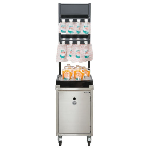 Ice Rack For Display Ice Display SS with Graphite Pouch Rack
