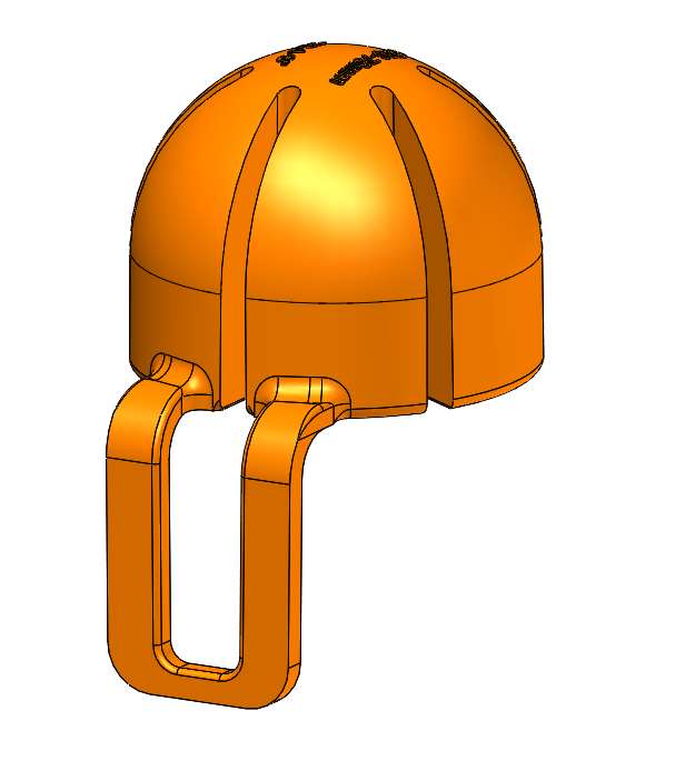 Z40/Z14 OR Regular Clip Ball - Orange