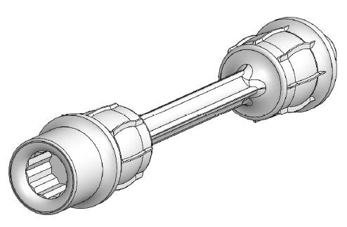 Z40N, Z14N, Z06N Filter Drive Shaft Left
